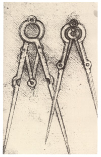 Leonardo da Vinci - Pair of Dividers